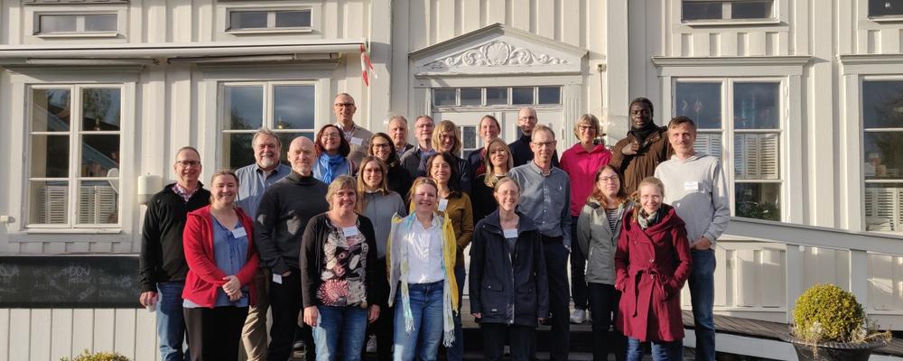 Group photo of PPS staff at the retreat in Umeå 2024