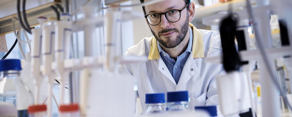 Davide Angeletti does research on influenza virus